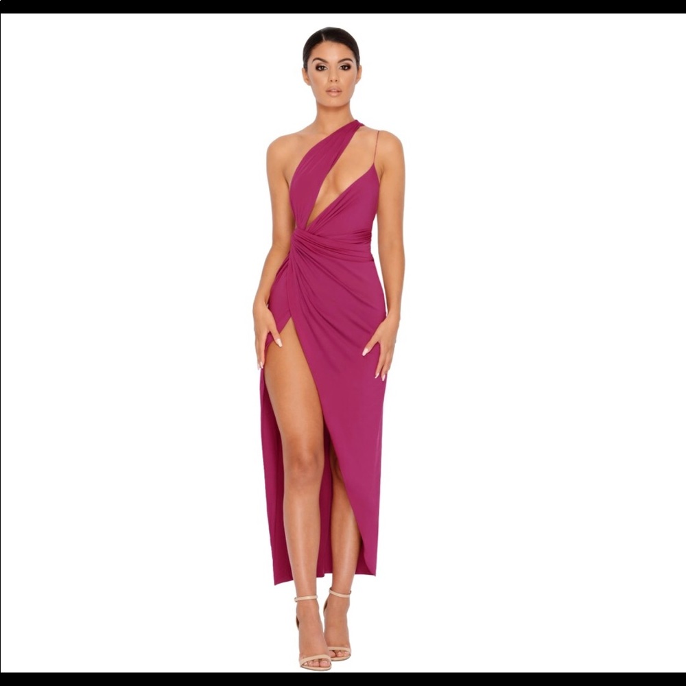 purple Maxi dress